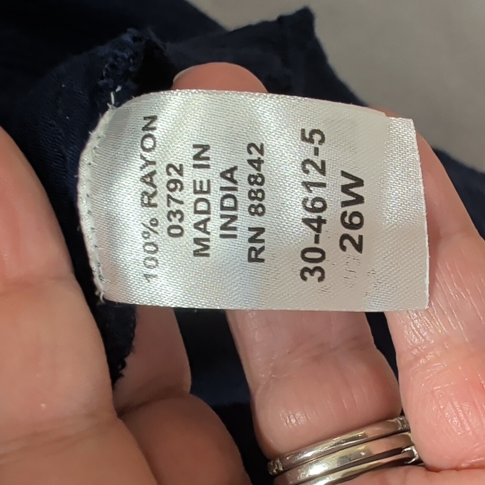ROAMAN'S SHORT SLEEVE TOP 26W - Picture 7 of 11